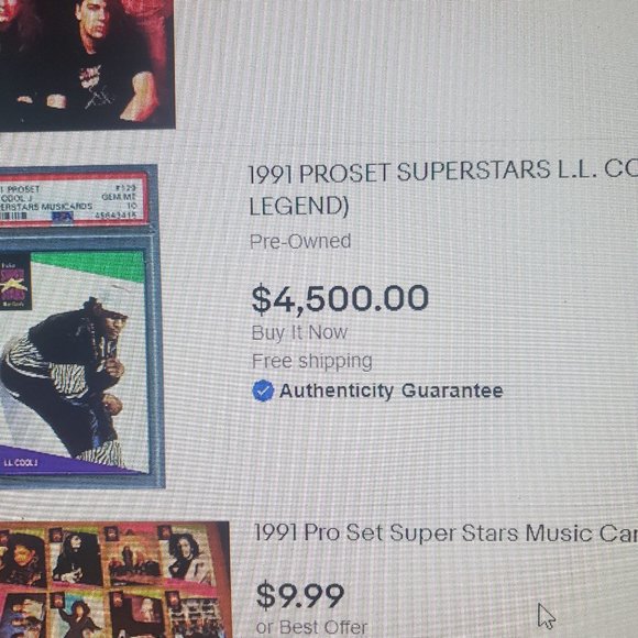 Pro set super star music cards 91 - Picture 7 of 16